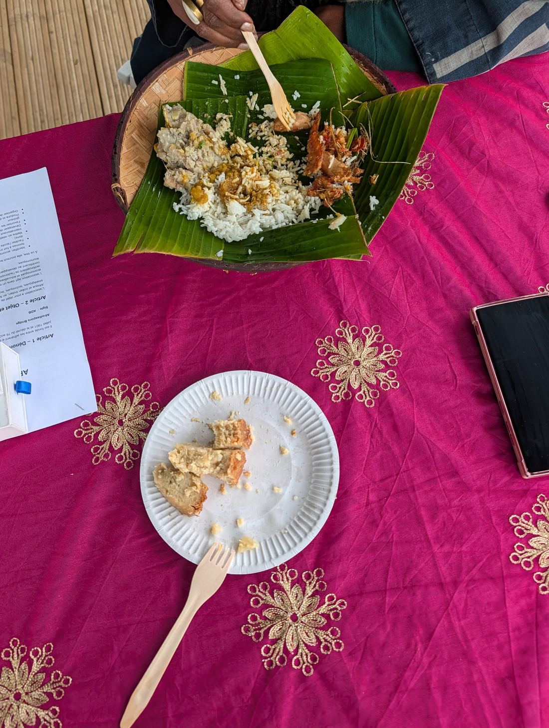 La nourriture — partage